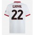 Maillot de foot AC Milan Emerson Royal #22 Extérieur vêtements 2024-25 Manches Courtes